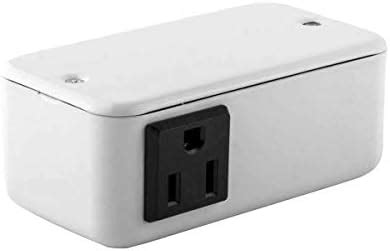 bazz two outlet junction box|Bazz UJNCTBX1 Junction Box White .